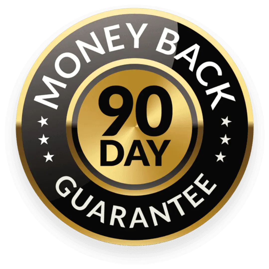 90 days guarantee seal